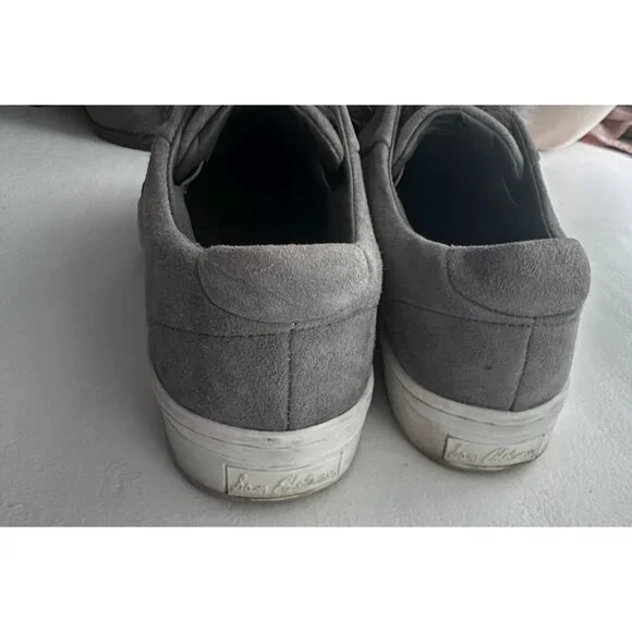 Sam Edelman Gray Pom Pom Leya Slip On Sneakers Size 7 - Picture 5 of 5